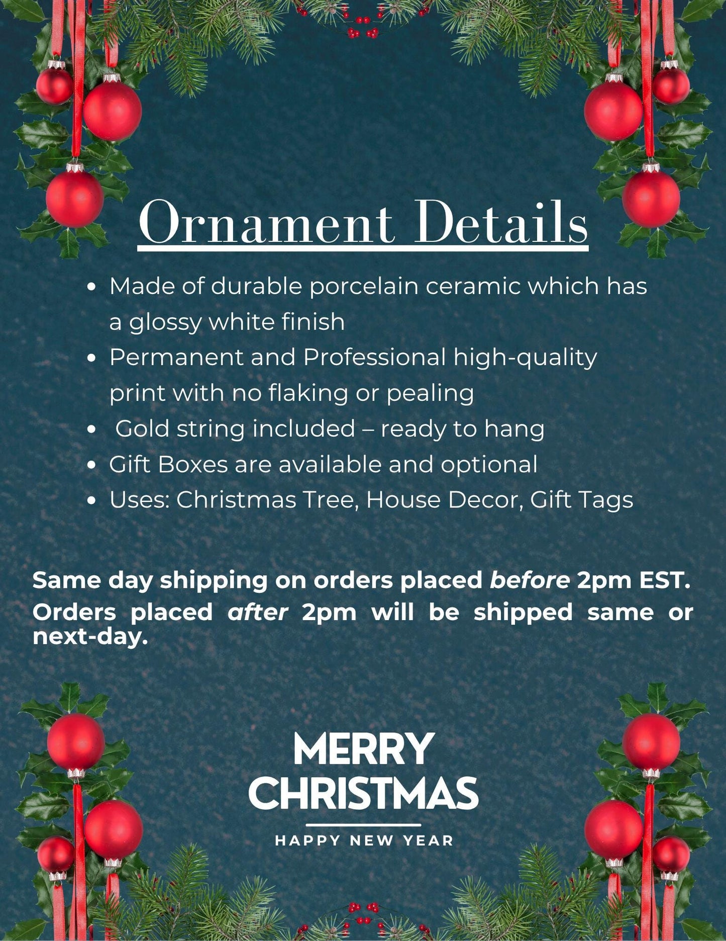 Santa’s Little Sl*t Adult Ornament – Naughty Christmas Gag for Secret Santa, Personalized