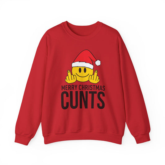 Funny Christmas Sweatshirt | Naughty Holiday Crewneck | Adult Humor Xmas Gift | Ugly Sweater | Unisex Cozy Sweatshirt